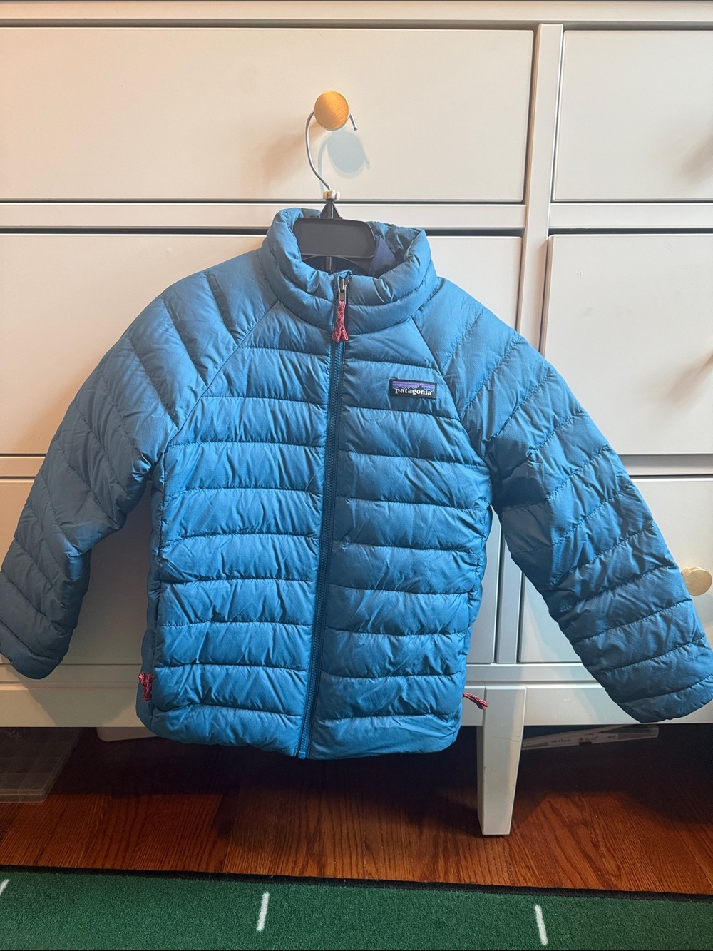 Patagonia Kids Blue Puffy Insulated Jacket